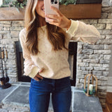 Yellow Floral Printed Thermal Top