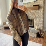 Chocolate Beyond the Lines Vest