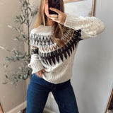 Oatmeal Winter Classic Sweater