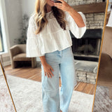 Risen Light Slouchy Barrel Jeans