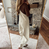 Cream Living In It Jumpsuit