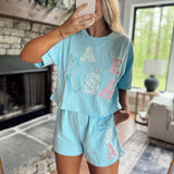 Lace Made in USA Pearl Top