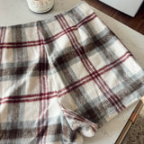 Ecru Kylene Mini Skirt