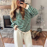 Green Nyra Pullover