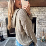 Olive No Rules Just Vibes Hoodie Sweater