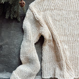 Irma Oat Mock Neck Knit Sweater