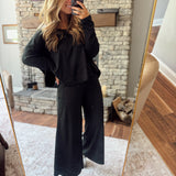 Black Soft Luxury Pants