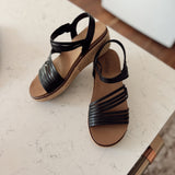 Black What About Now Wedges