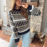 Navy Northwood Sweater