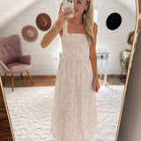 Blue Pretty Little Secret Midi Dress