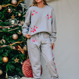 Holly Merry Everything Grey Sweatshirt