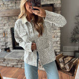 Taupe Gray Wild Instincts Barn Jacket