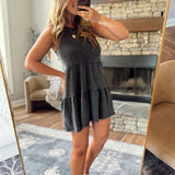 Black Made For Anything Mini Dress