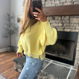 Yellow Sunny Whisper Sweater