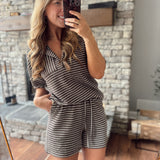 Espresso Seaside Escape Shorts