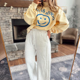Ash Gray Exposed Seam Sweatpants