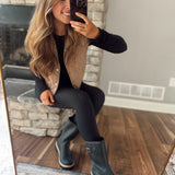 Black Make a Splash Rain Boots