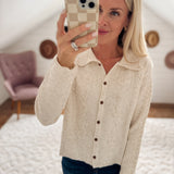 Cream Linsley Cardigan