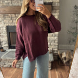Oxblood Jasmin Sweater