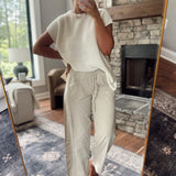 Shell City Stitch Crop Pants