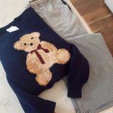 Navy Bearly Awake Sweater