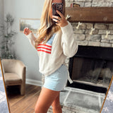 Risen Light Front Tie Shorts
