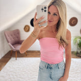 Hibiscus My Rules Tube Top