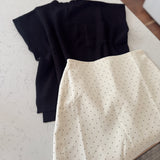 Dotty Delight Mini Skirt