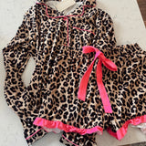 Prima Donna Leopard Ruffle Pajama Set