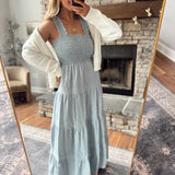 Daydream in Denim Blue Maxi Dress