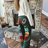 Green Santa's Favorite Sweatpants