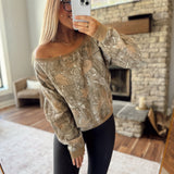 Brown Off the Radar Sweatshirt