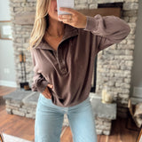 Dark Brown Vanna Sweatshirt