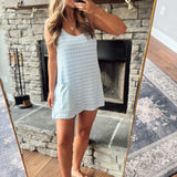 Halogen Blue Seaside Sweetie Mini Dress