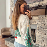 O Christmas Tree Cardigan