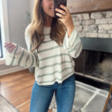 Sage Deja Striped Sweater