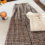 Chocolate Rhea Maxi Skirt