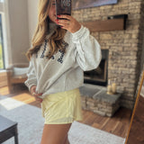 Pale Yellow Sprint Shorts