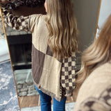 Brown Coffeehouse Cardigan