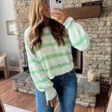Light Mint Green Wanderwell Sweater