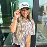 BIRDIE Dark Camo Oversized Tee