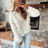 White Londyn Cardigan