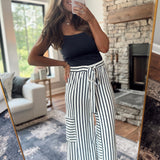 Blue Coastal Current Striped Pants