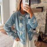 Just A Little Extra Denim Jacket