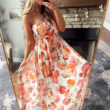 Cream Forever in Bloom Maxi Dress