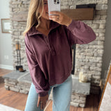 Dark Cherry Vanna Sweatshirt