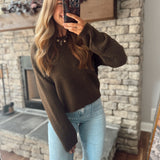 Chestnut Camila Ribbed Sweater