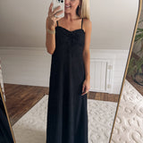 Black Kairo Maxi Dress