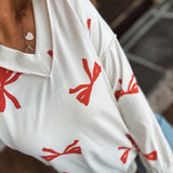 Ivory Tied with Love Top