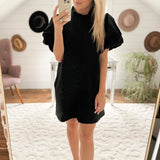 Deco Darling Black Textured Mini